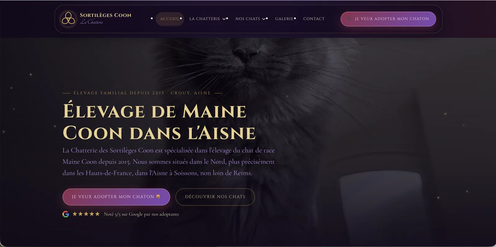 Capture site — Sortilèges Coon