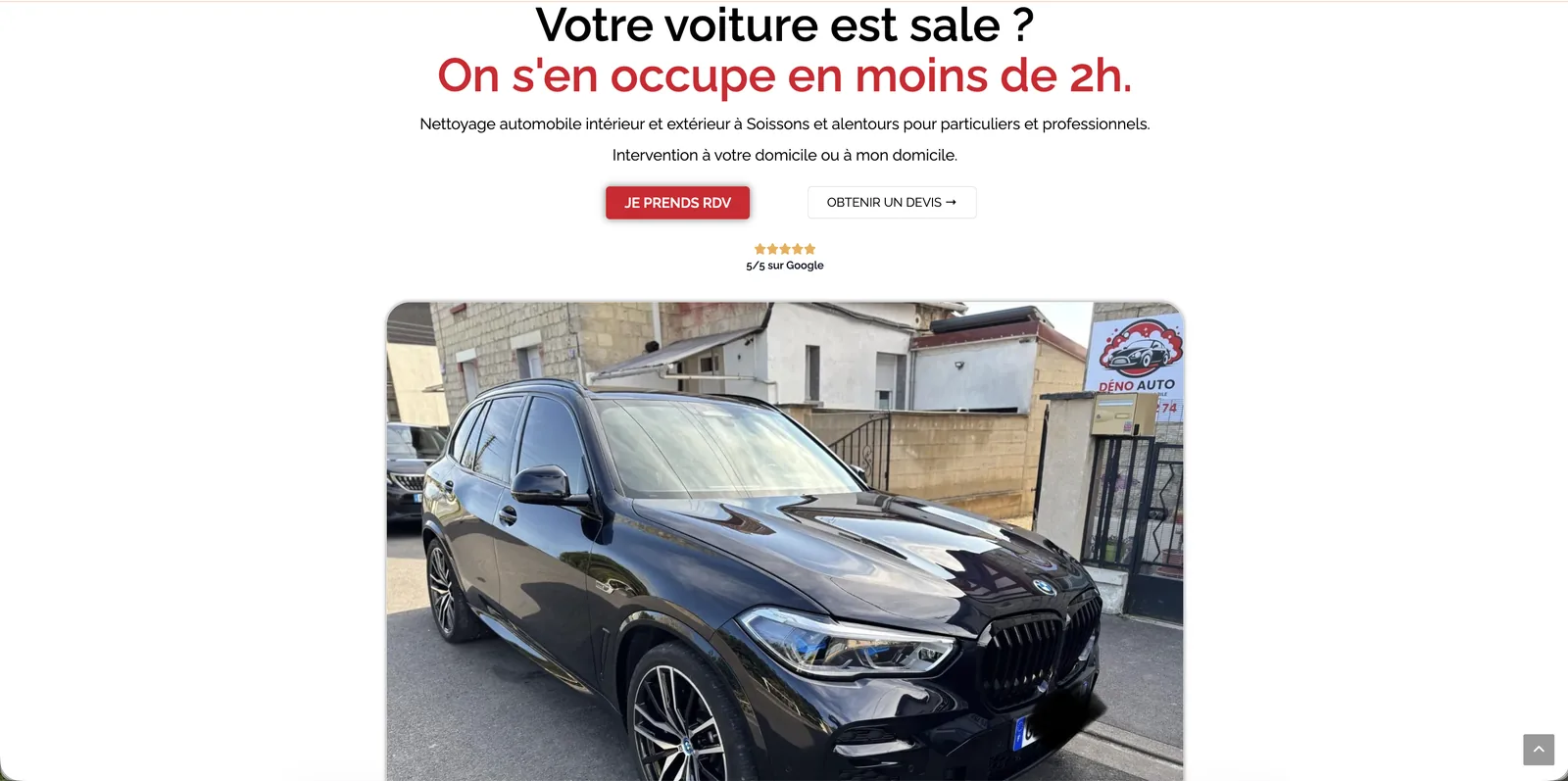 Capture site — Déno Auto