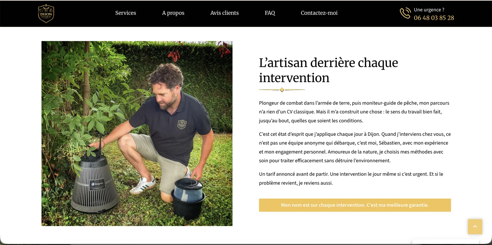 Capture — page à propos