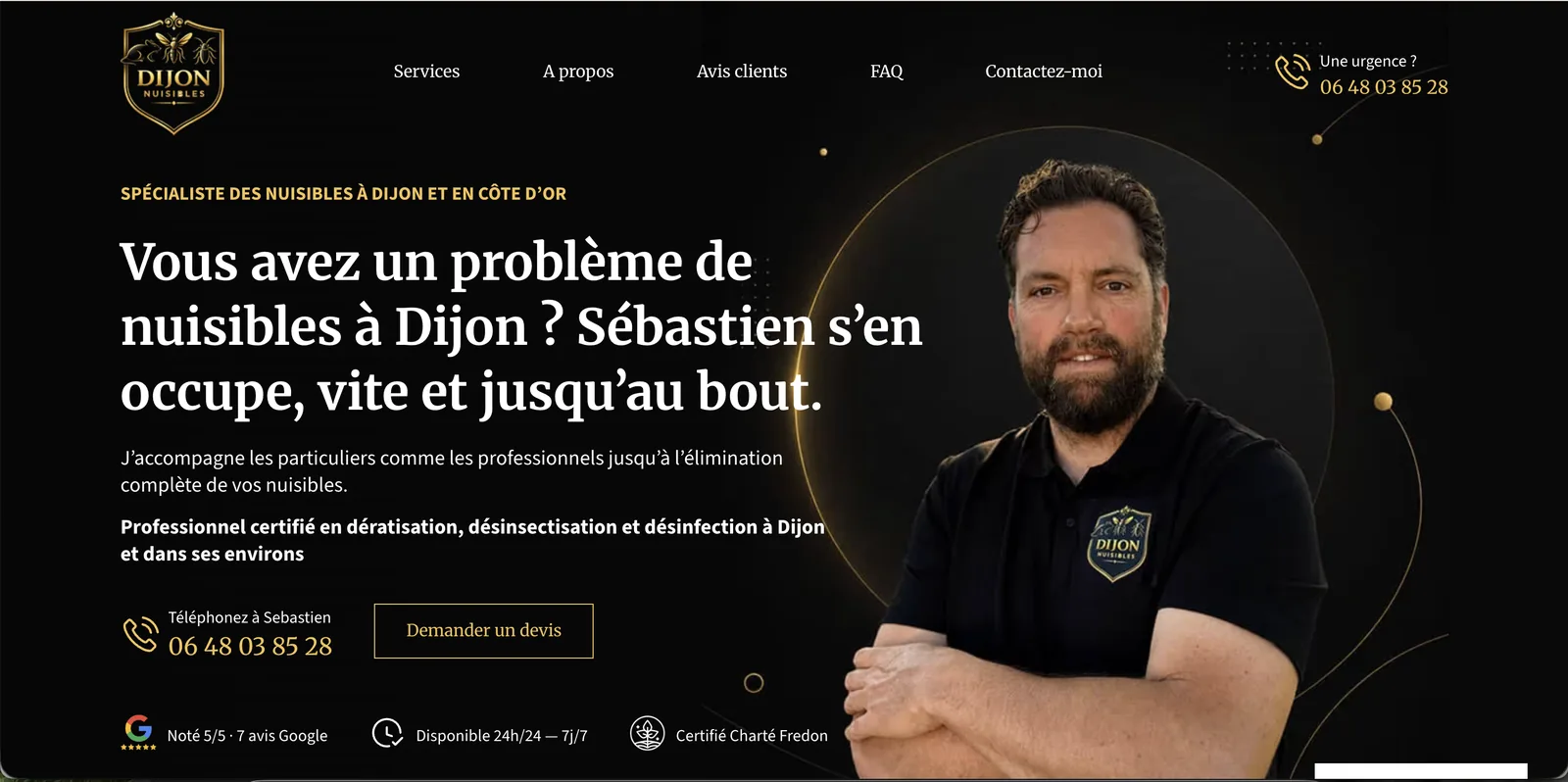 Capture site — Dijon Nuisibles